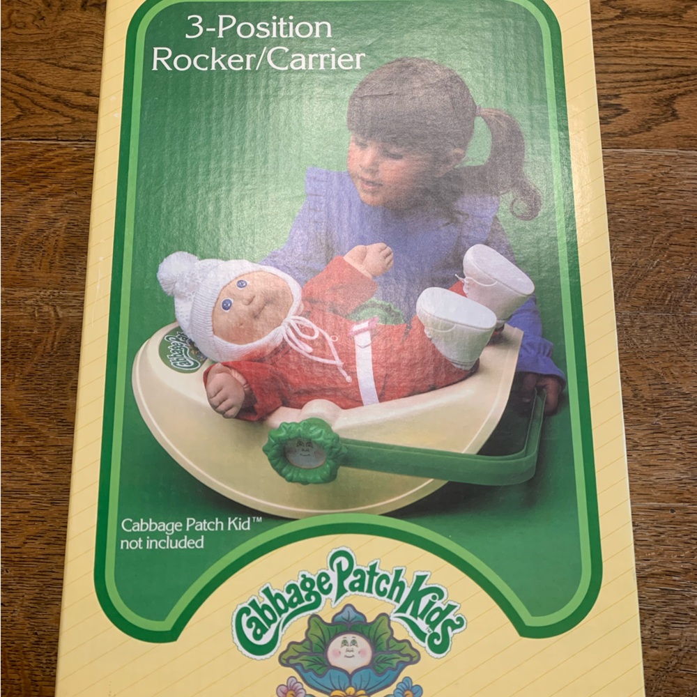 Cabbage Patch Kids vintage 3 position rocker / carrier. Like new!
